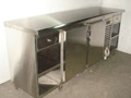 WorkTop Chiller Open Cabinet